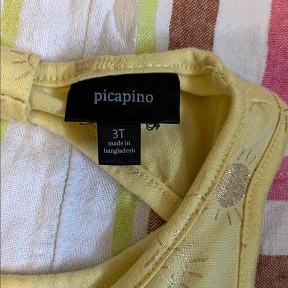 Lot Set of 4 Size 3T Nicole Miller Picapino Wonder Healthtex SUMMER Outfits GUC - Picture 3 of 10